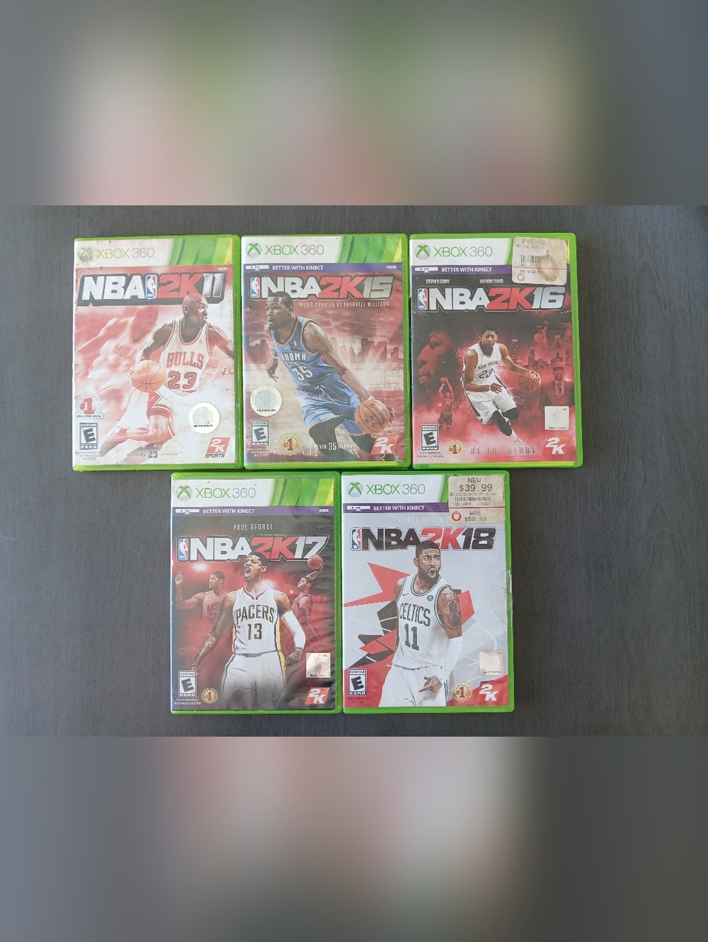 NBA 2K Xbox 360 Game Bundle